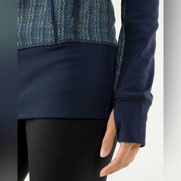 Lululemon Nice Asana Jacket Ziggy Wee August Inkwell - Picture 4 of 16